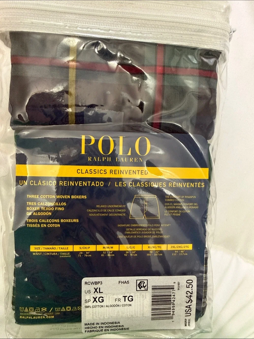 Polo by Ralph Lauren 3-Pack Classic Fit Boxers